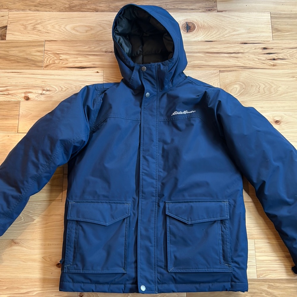 Eddie Bauer Heavy Duty Weatheredge Parka Winter Jacket | Size Large Tall